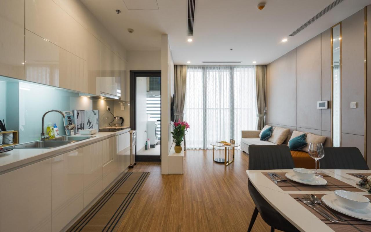 BOM HOMES- VINHOMES SKYLAKE- SERVICE APARTMENt Hanoi Exterior foto